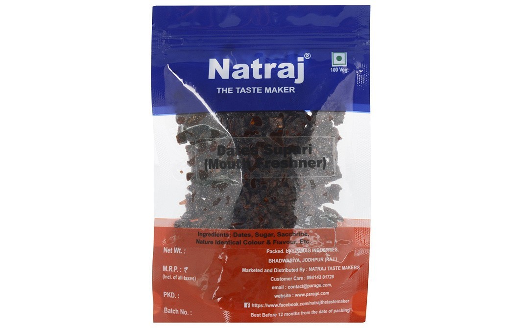 Natraj Dates Supari (Mouth Freshner)    Pack  100 grams